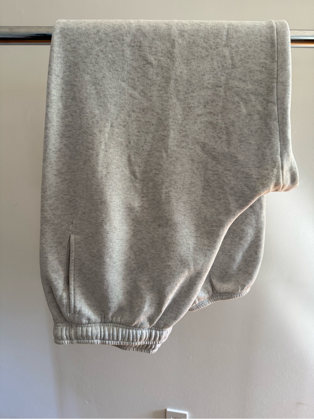 aerie Light Gray Cozy Jogger Pants